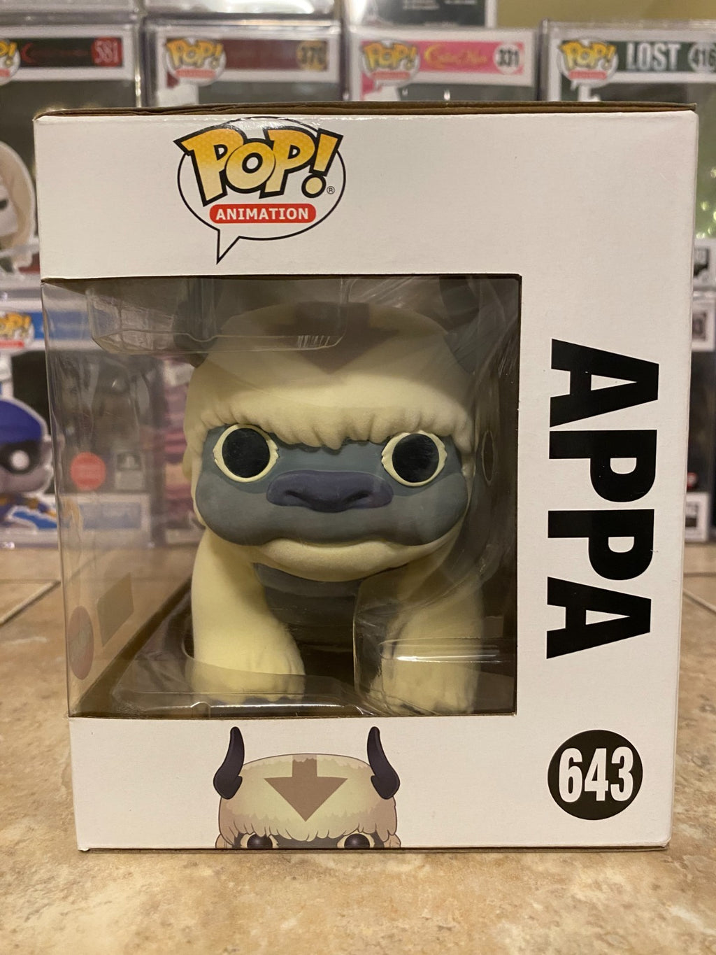 Funko Pop! Vinyl Super 6 in: Nickelodeon - Appa (6 inch) (Flocked) - Boxlunch Ex