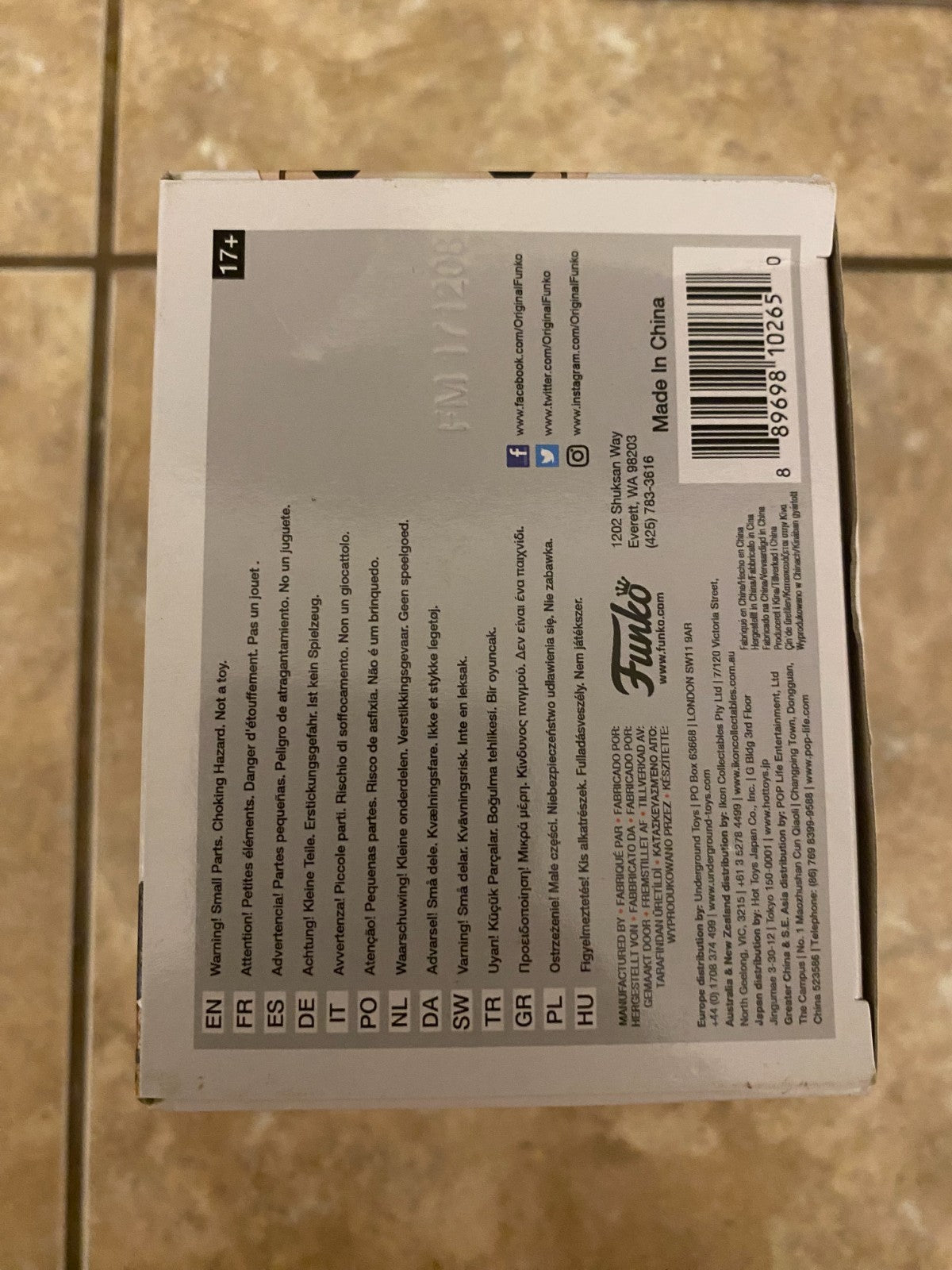 Funko! Pop Vinyl Figure Lemmy Kilmister #49 - Motorhead w Protector