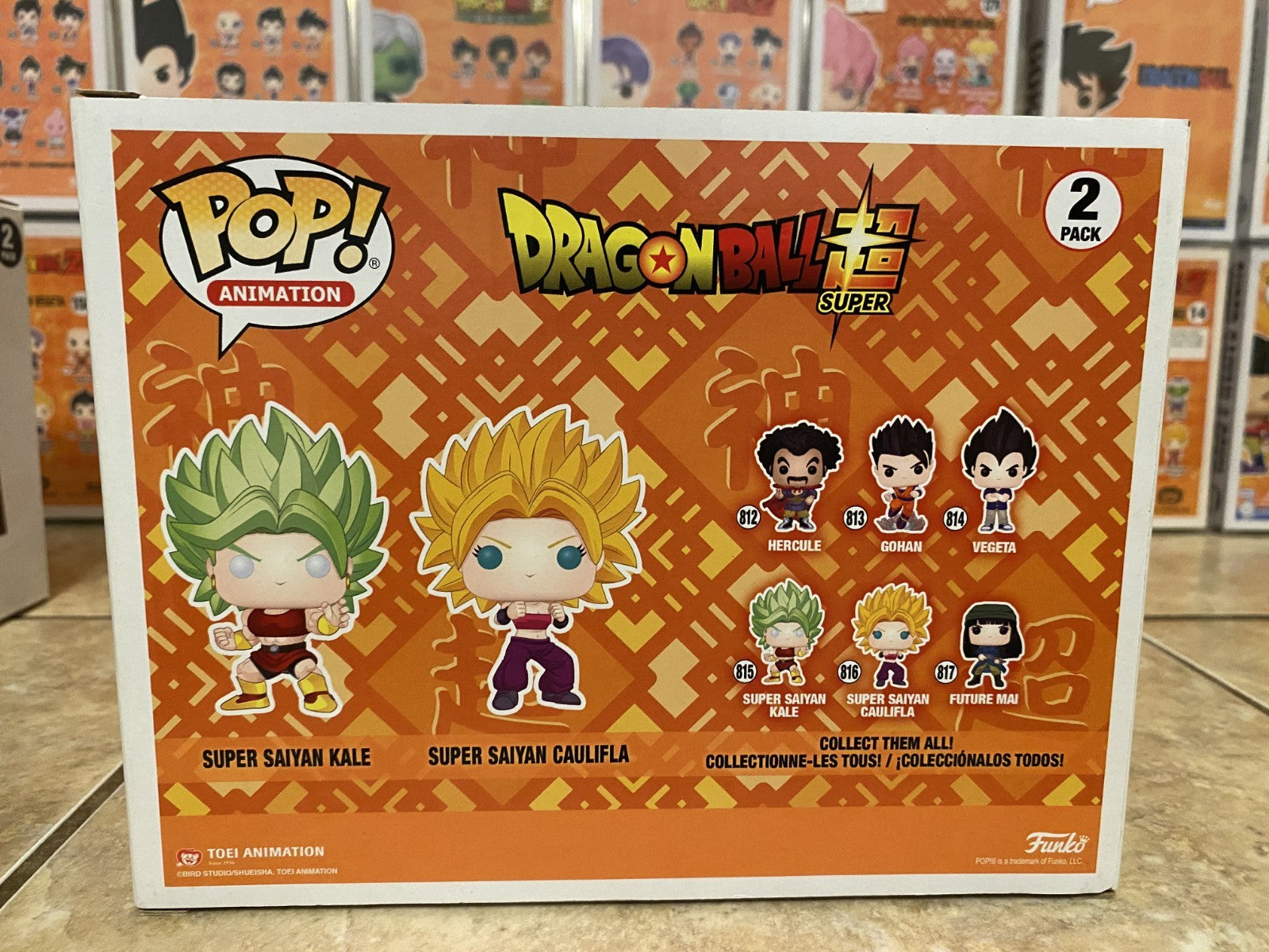 Funko Pop! Animation: Dragon Ball Super - SS Kale & SS Caulifla 2 Pack