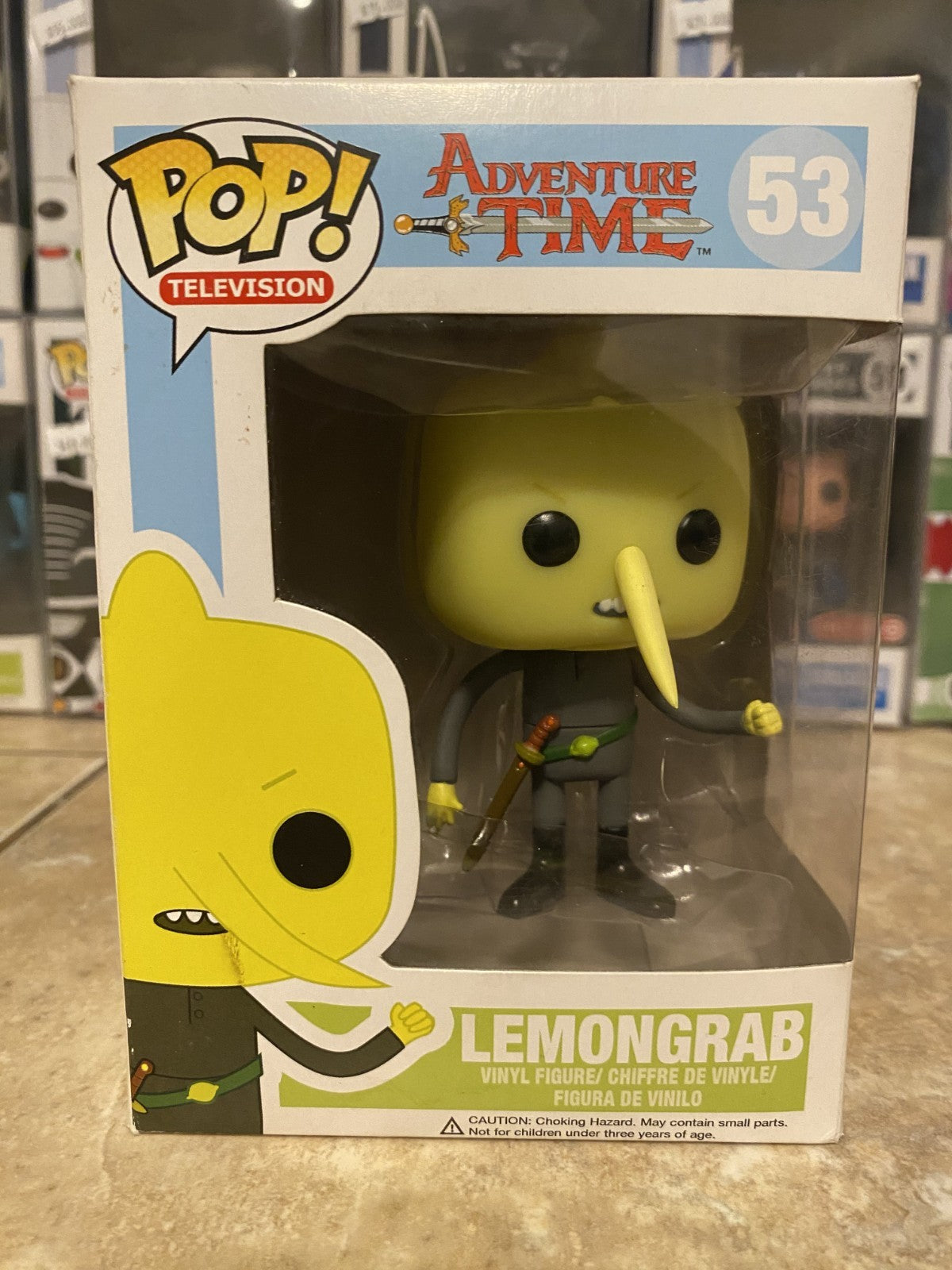 Funko Pop! Vinyl: Adventure Time - Lemongrab #53 w/Box Protector