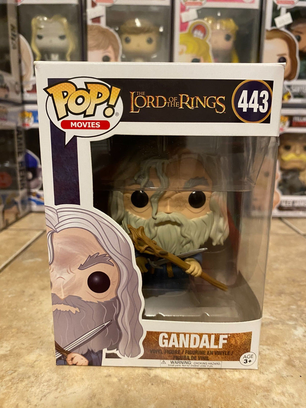 Funko Pop! Vinyl: The Lord of the Rings - Gandalf #443 w Protector