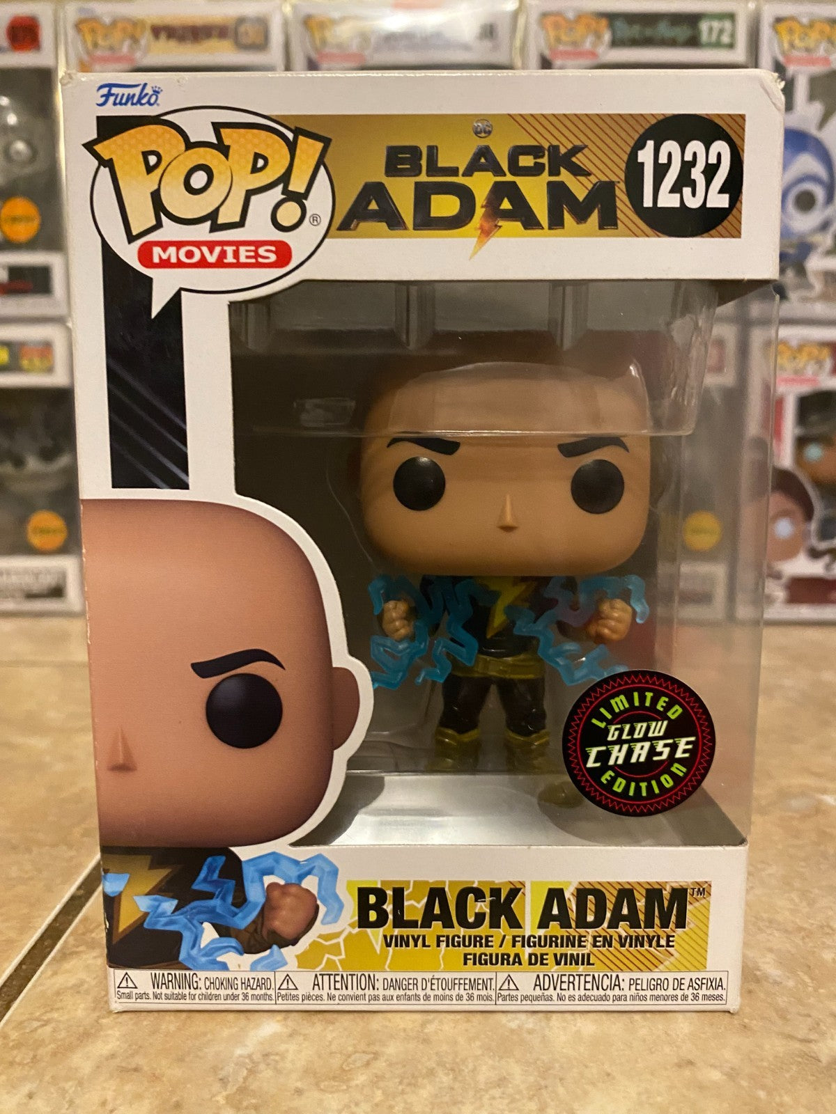 Funko Pop! Vinyl: DC Comics - Black Adam (Chase) (Glows in the Dark) w Protector
