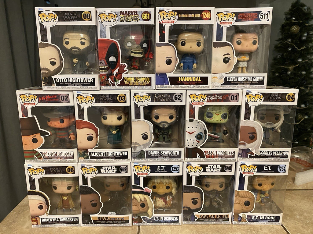 Mixed Funko Pop Lot of 14 Funkos