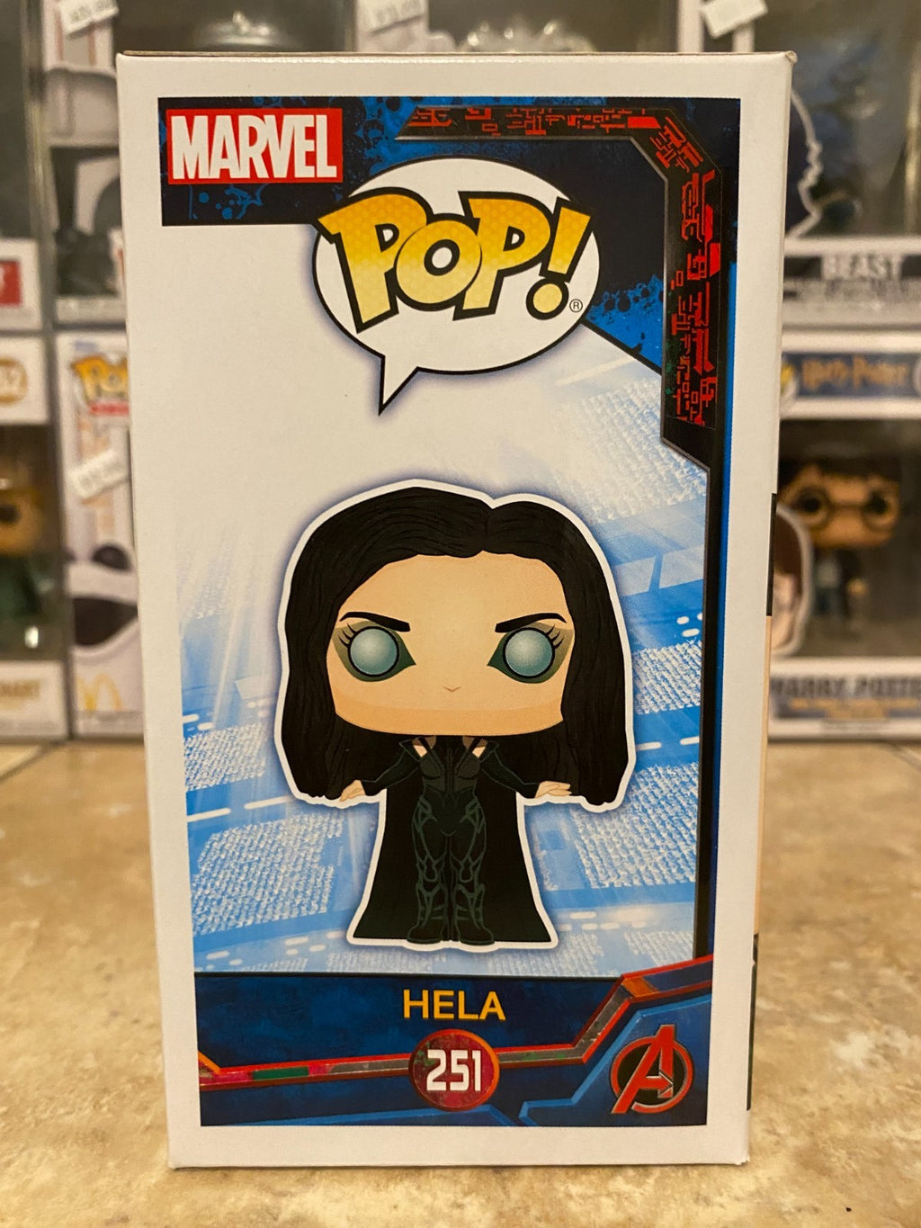 Funko Pop! Vinyl: Marvel - Hela - Target (Exclusive) #251 w Protector