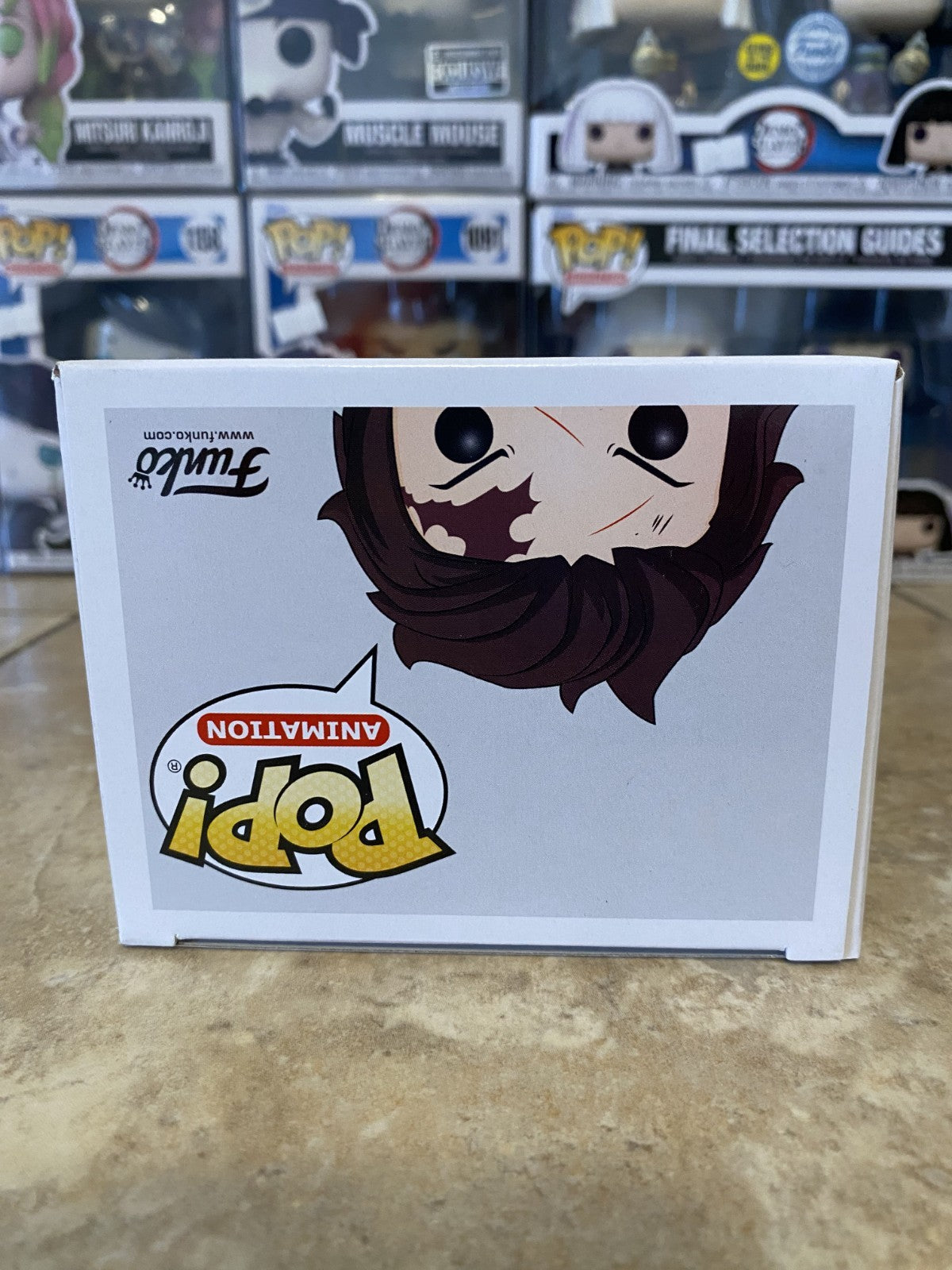 Funko Pop! Demon Slayer #874 Tanjiro Kamado Galactic Exclusive w/Box Protector