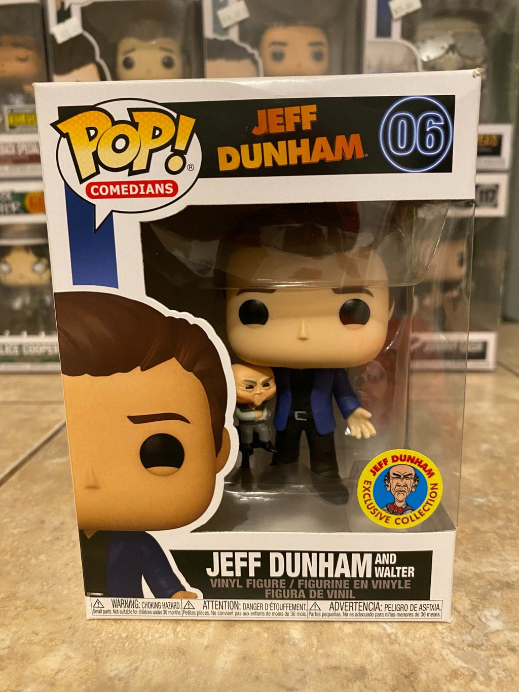 Funko Pop! Vinyl: Jeff Dunham and Walter - I Keel You Inc. (Iky) (Exclusive) #6