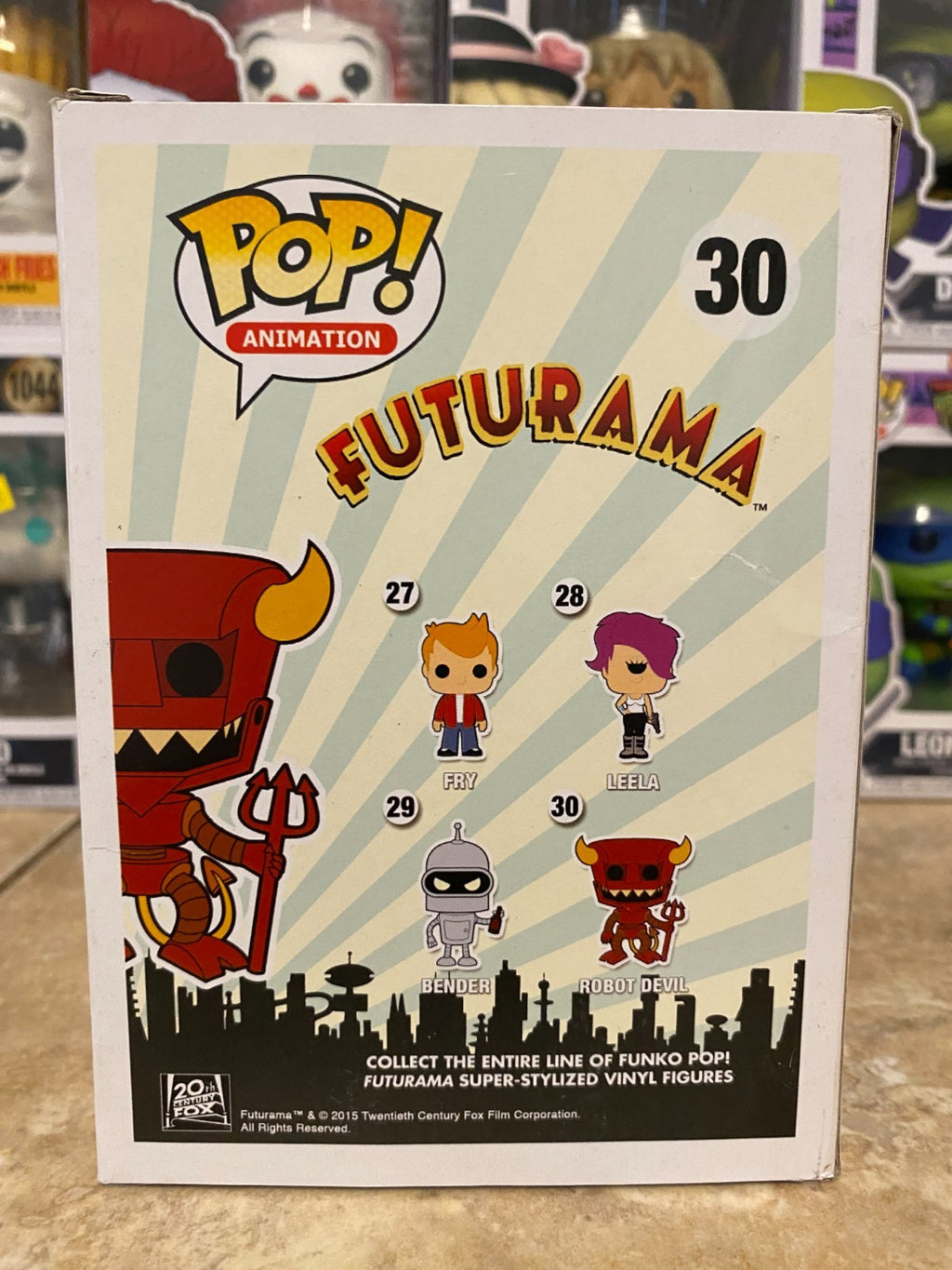 Funko Pop! Vinyl: Futurama - Robot Devil #30 w Protector