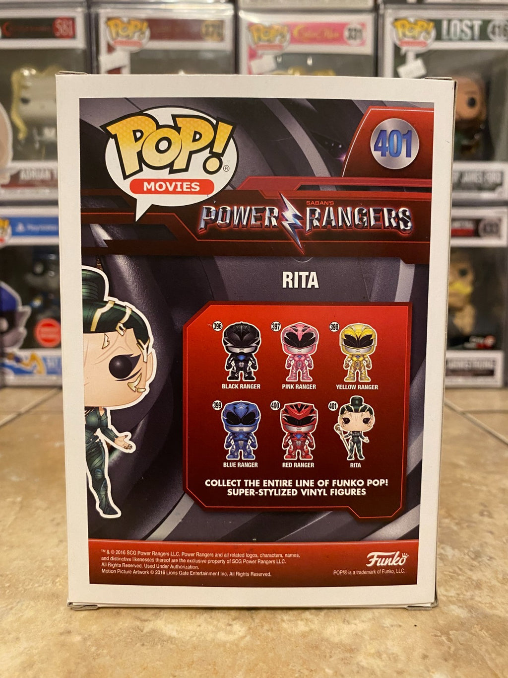 Funko Pop! Vinyl: Power Rangers - Rita Repulsa - Hot Topic (Exclusive) #401