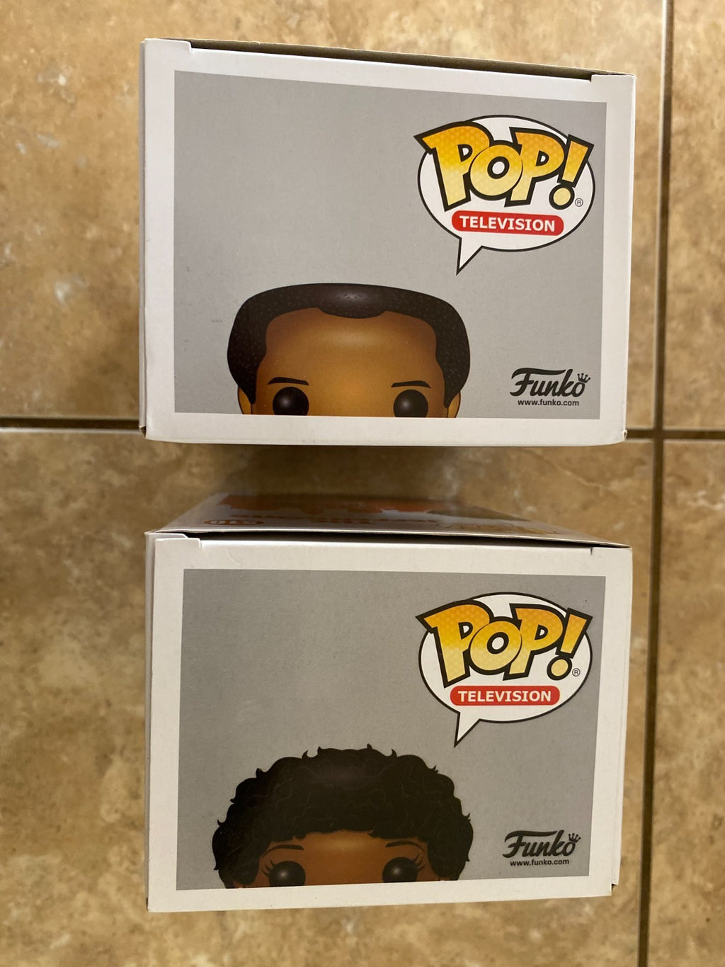 Funko Pop! 2018 Vaulted George & Louise Jefferson Set w Protectors
