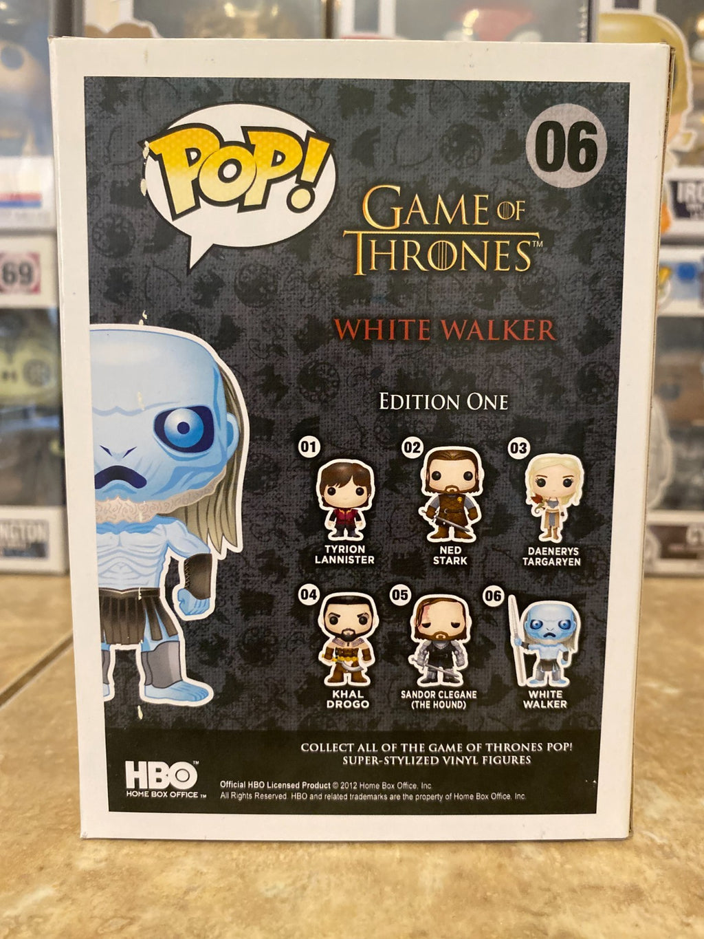 Funko Pop! Game of Thrones White Walker #06 w Protector