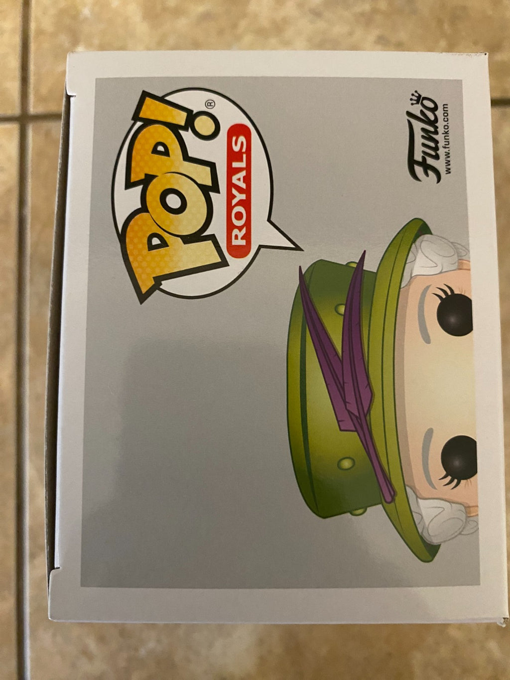 Funko Pop! Royals Queen Elizabeth II Green Dress #01 Royal Wedding w Protector