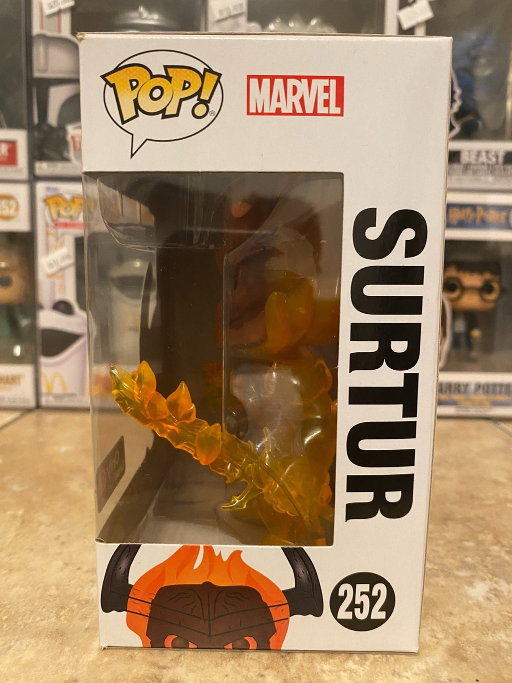 Funko Pop! Vinyl: Marvel - Surtur - GameStop (Exclusive) #252 w Protector