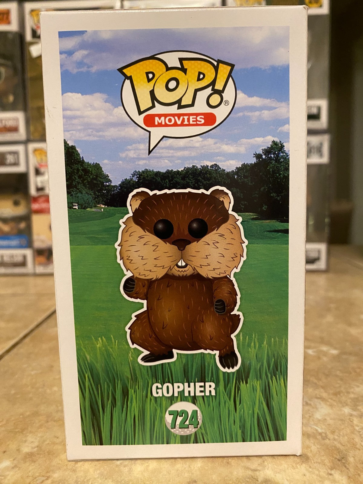 Funko Pop! Vinyl: Gopher #724 Caddyshack Movies Collectible Figure