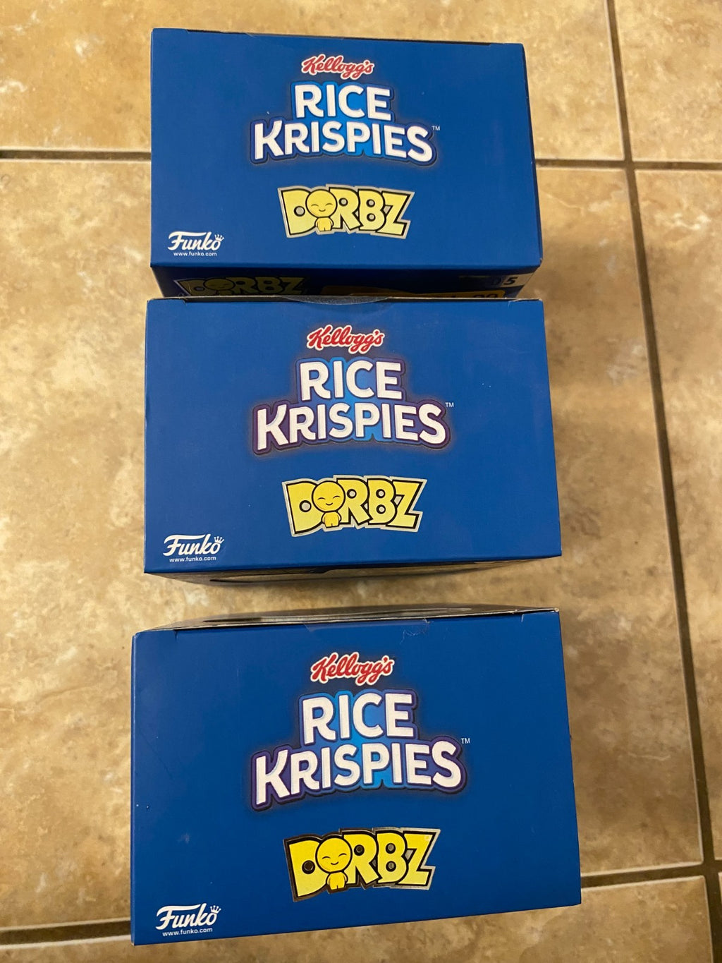 Dorbz Rice Krispie Full Set  Snap/Crackle/Pop.        Only 3000 Sets Made Ever