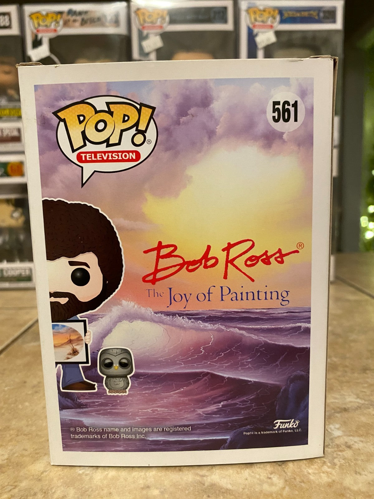 Funko Pop! Vinyl: Bob Ross (Chase) #559 w Protector