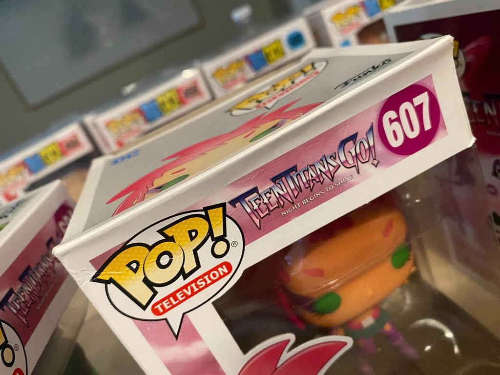 Teen Titans Go! Funko Pop! Vinyl Figures Set of 6 #603 thru #608