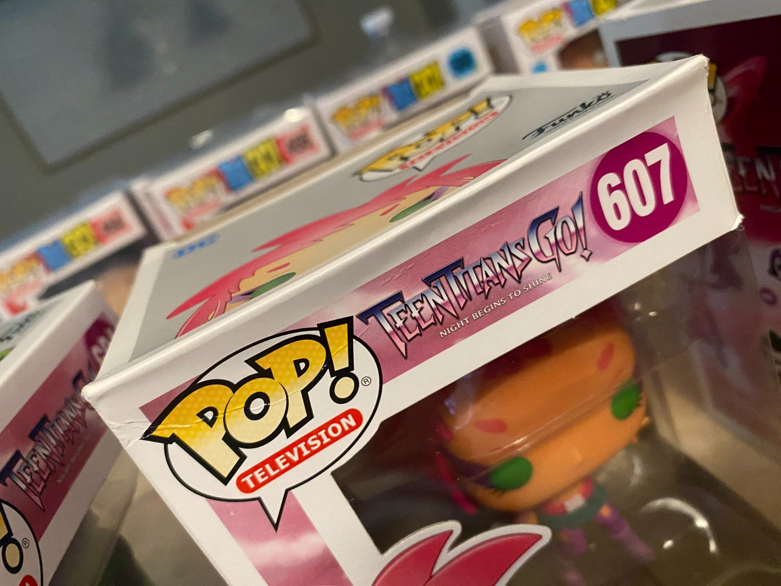 Teen Titans Go! Funko Pop! Vinyl Figures Set of 6 #603 thru #608