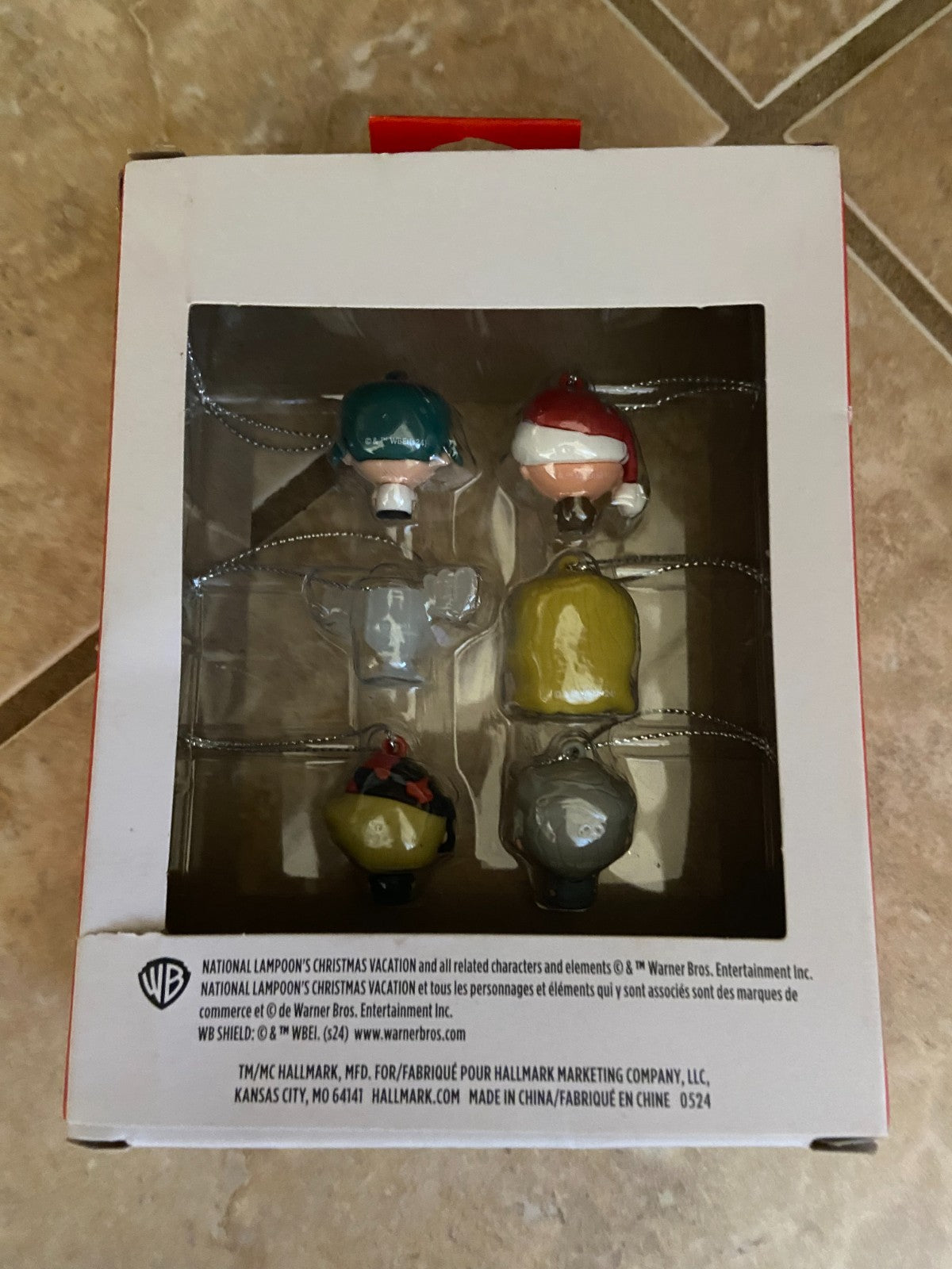 Hallmark National Lampoon's Christmas Vacation Mini Christmas Tree Ornament Set