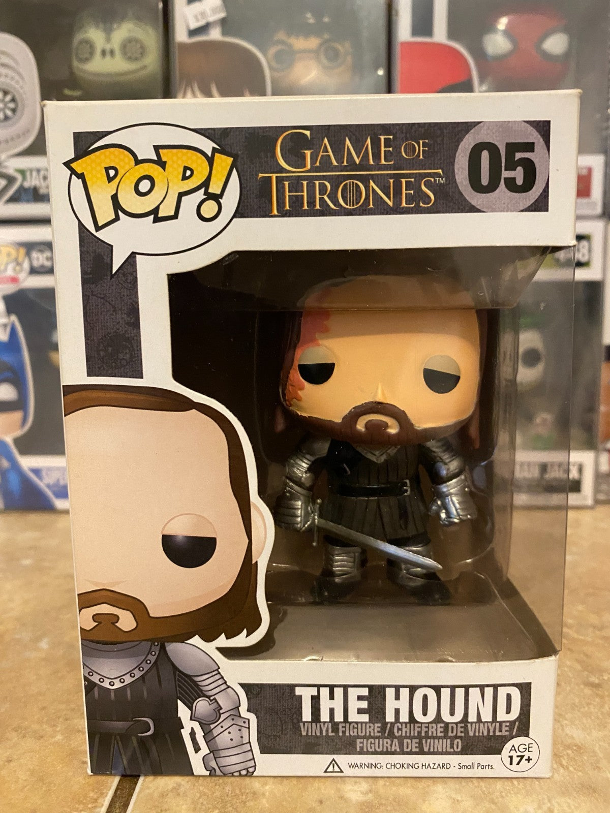 Funko Pop! Vinyl: Game of Thrones - The Hound #05 w Protector