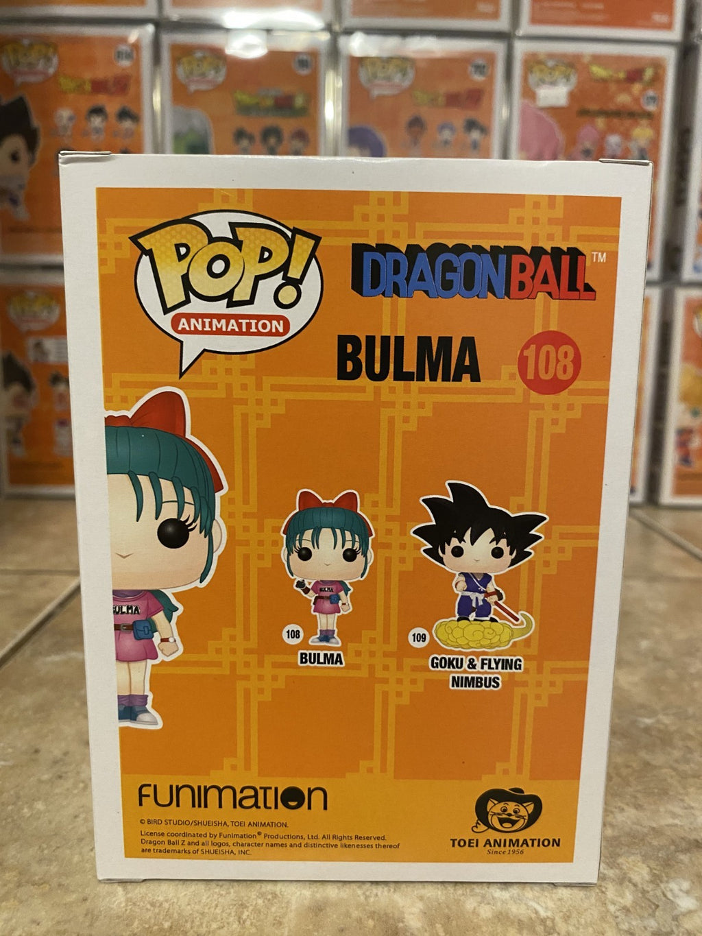 Funko Pop! Animation: Dragon Ball #108 Bulma w Protector