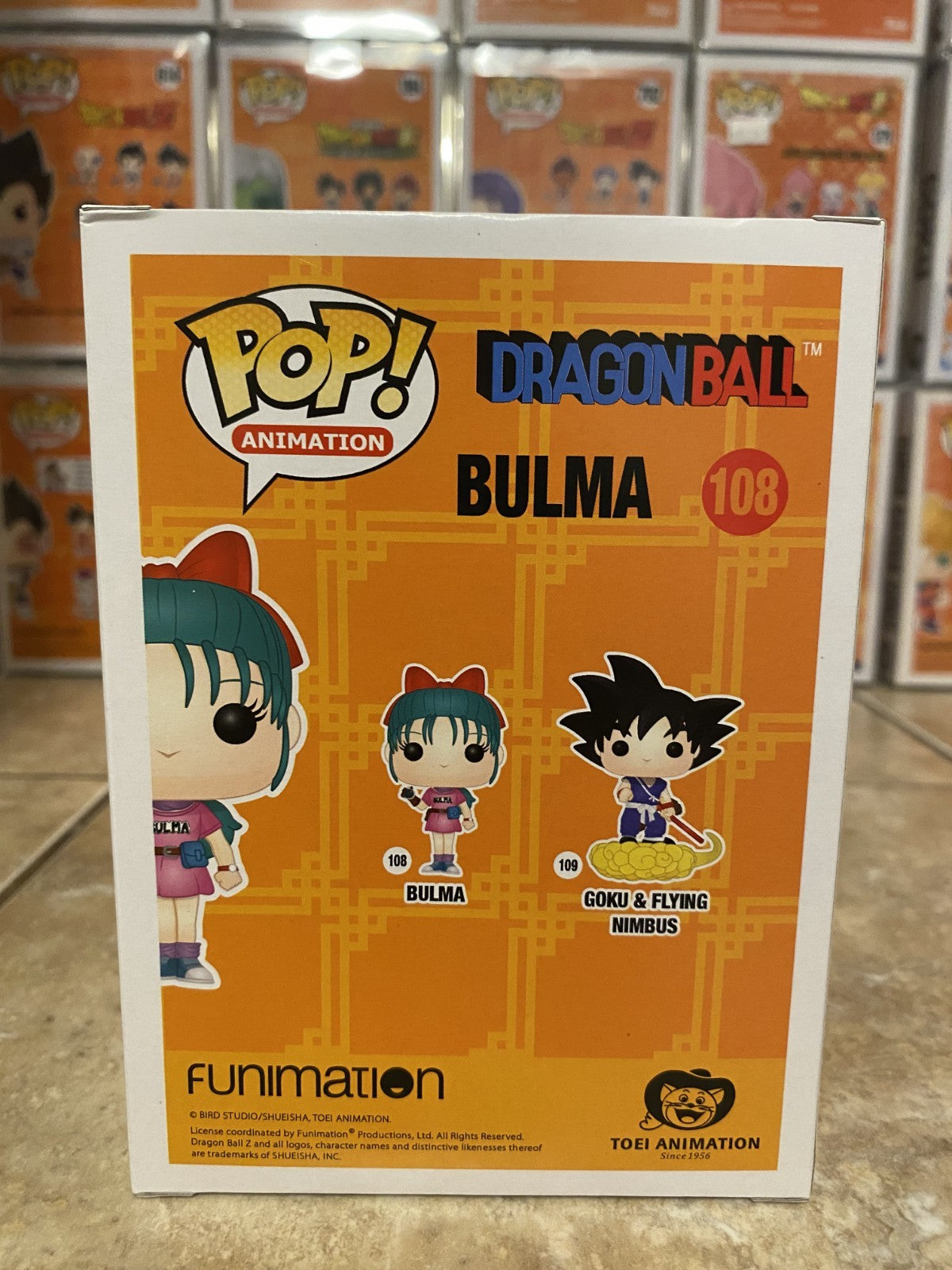Funko Pop! Animation: Dragon Ball #108 Bulma w Protector