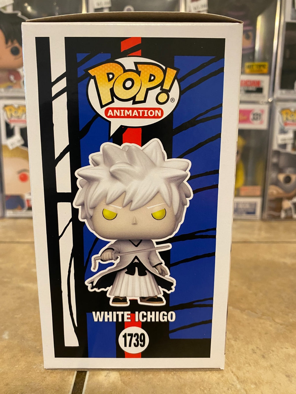 Funko Pop! Animation Bleach - White Ichigo Figure #1739 Exclusive w Protector