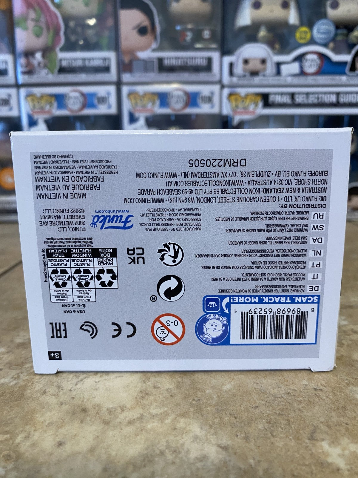 Funko Pop! Demon Slayer #1158 Enmu 2022 Funko Exclusive w/Box Protector