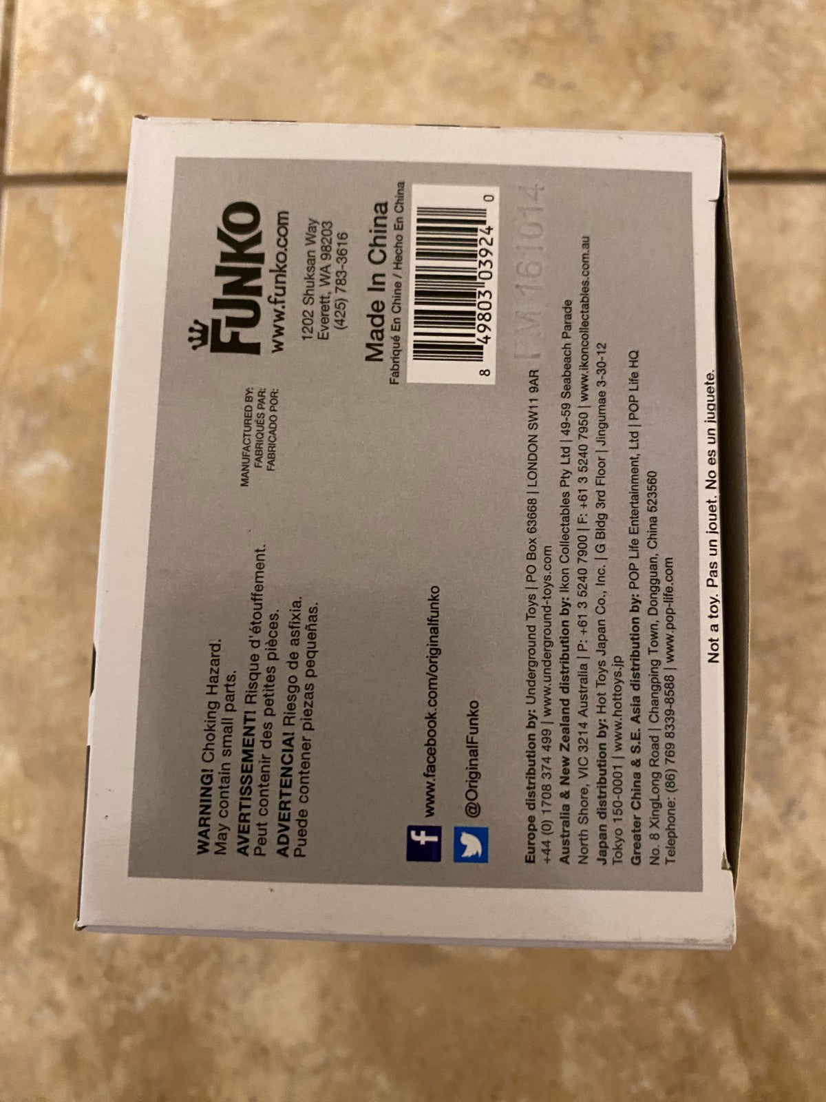 Funko Pop! Vinyl: WWE - Undertaker #08 With Pop Protector