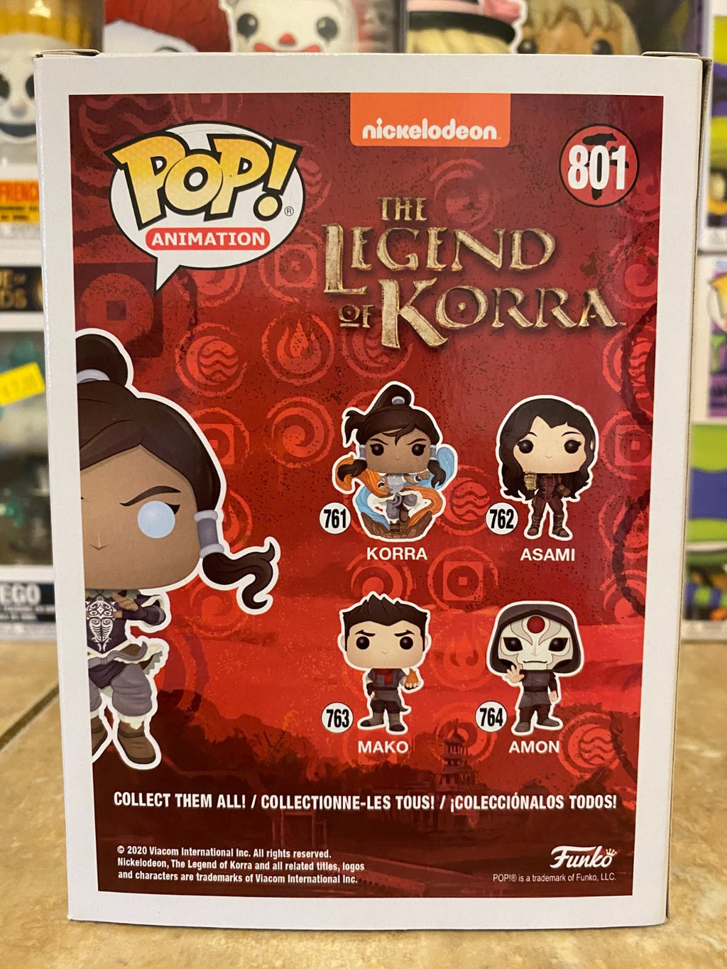 Funko Pop! Vinyl: Nickelodeon - Korra (GITD Chase) - Hot Topic Excl w Protector