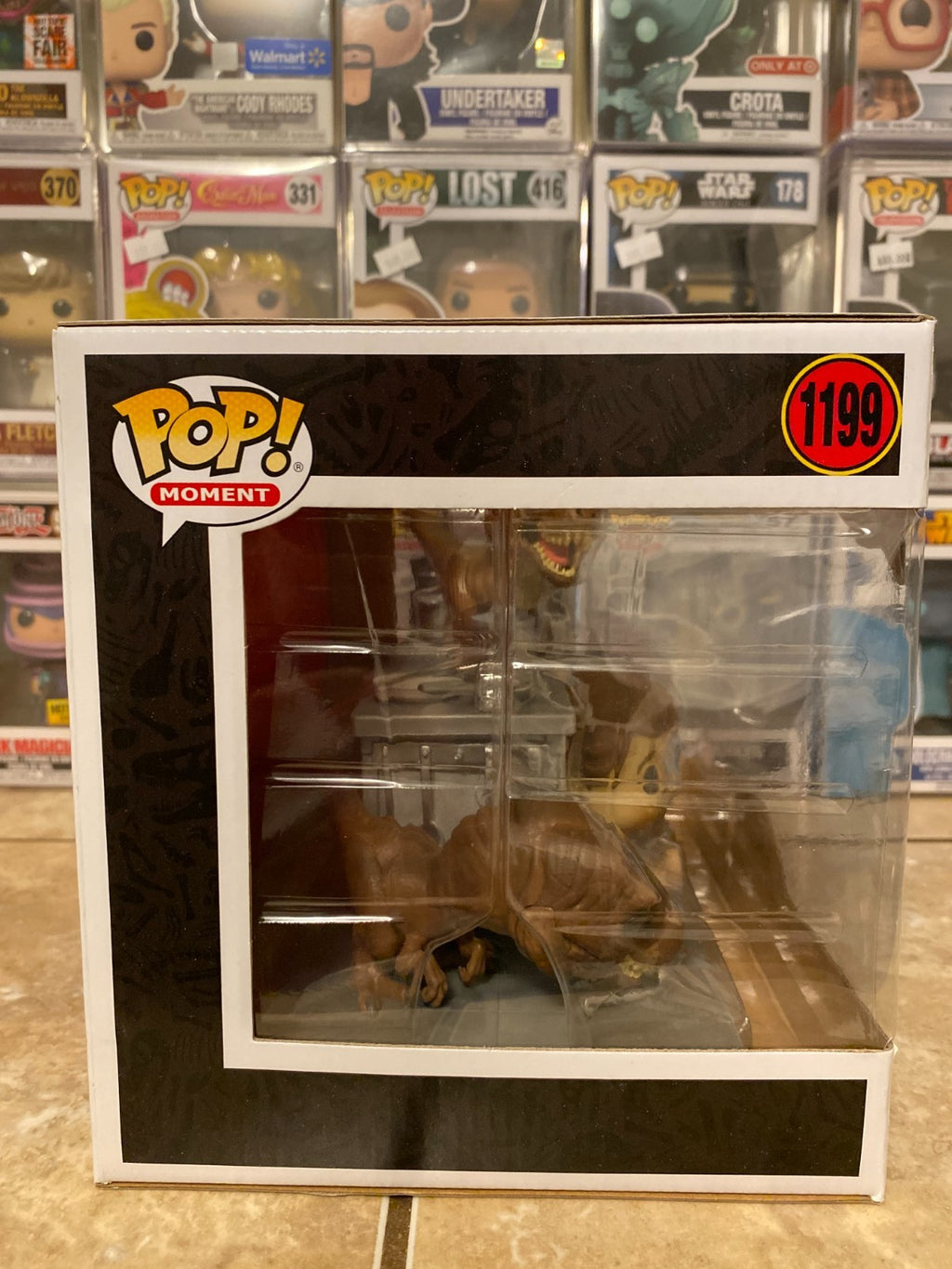 Funko Pop! Moments: Jurassic Park - Tim Murphy with Velociraptors - Target #1199