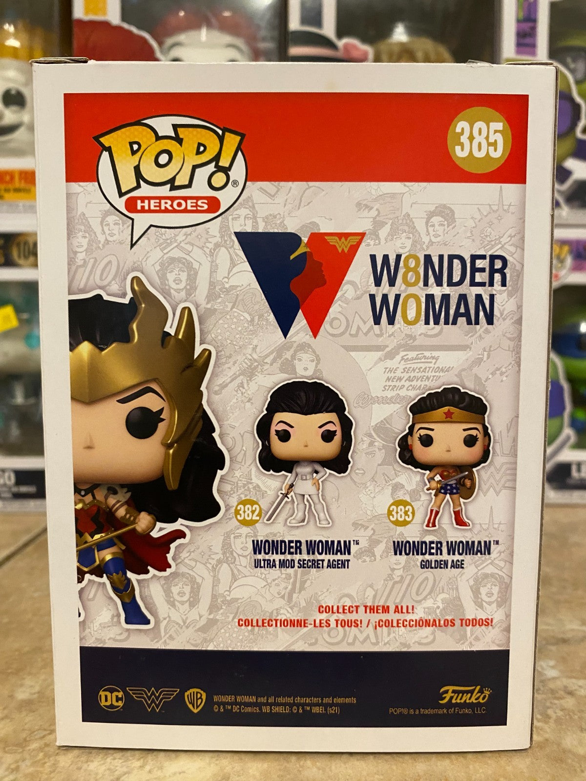 Funko Pop! Vinyl: DC Universe - Death Metal Wonder Woman (Chase) (GITD) -#385