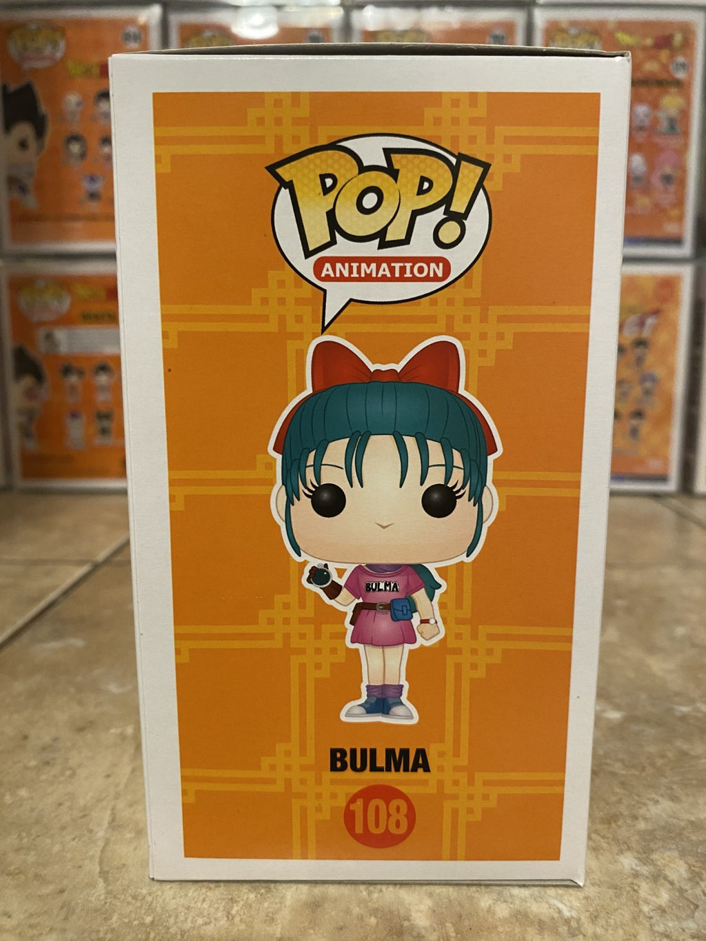 Funko Pop! Animation: Dragon Ball #108 Bulma w Protector