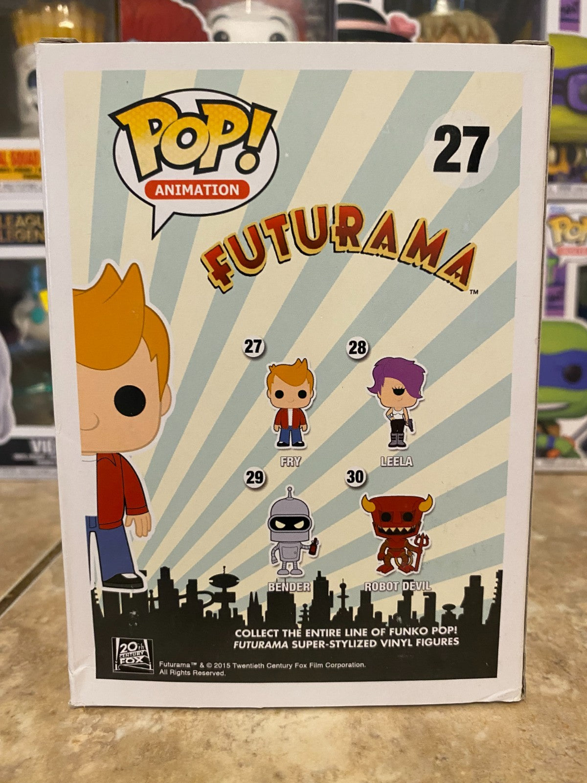 Funko Pop! Futurama Original Series Fry #27 With Protector