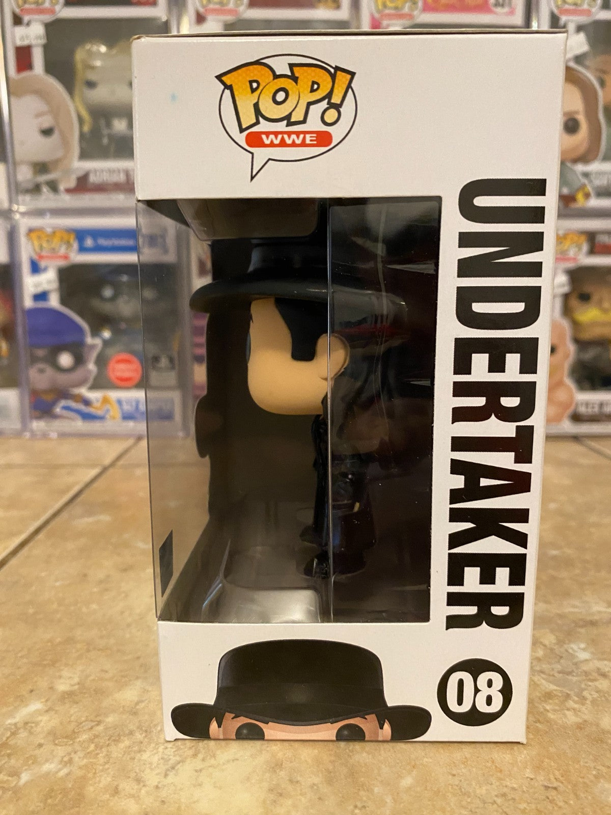 Funko Pop! Vinyl: WWE - Undertaker #08 With Pop Protector