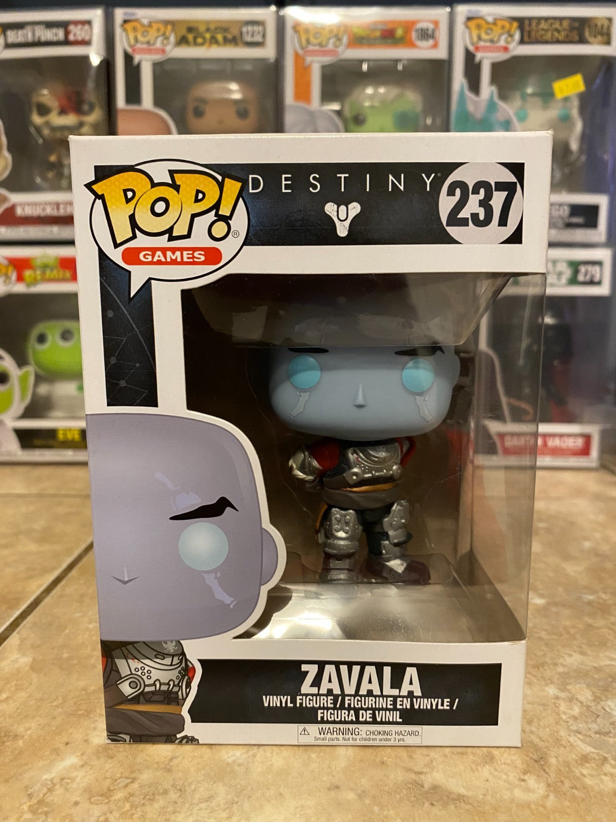 Funko Pop! Vinyl: Destiny - Commander Zavala #237 w Protector