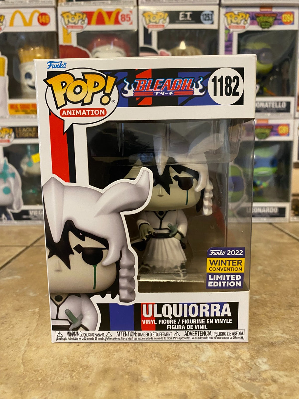 Funko Pop! Animation Bleach Ulquiorra | #1182  Winter Con 2022 w/Soft Protector