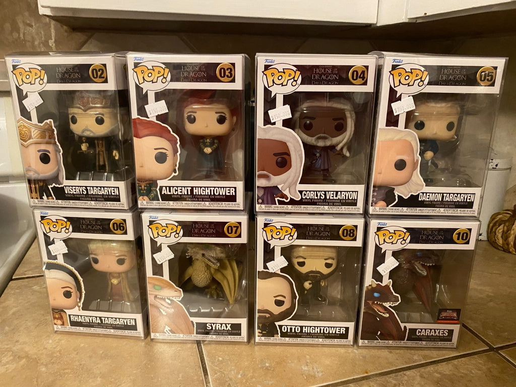 Funko Pop! House of The Dragon - Series 3 - Set of 8 w Protectors