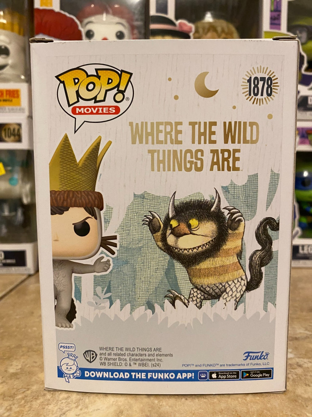 Funko POP! Where The Wild Things Are: Max - Barnes & Noble Excl 1878 w Protector