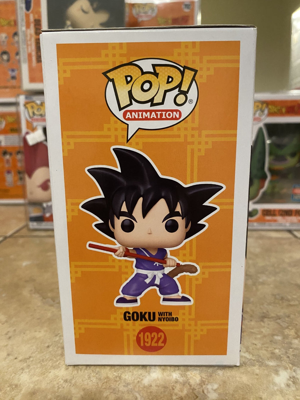 Funko Pop! Animation: Dragon Ball #1922 Goku & Nyoibo w Protector