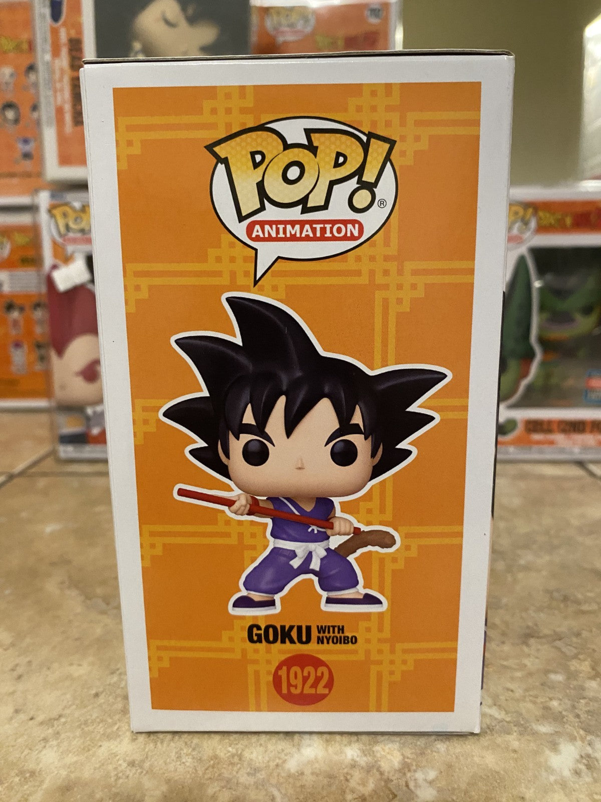 Funko Pop! Animation: Dragon Ball #1922 Goku & Nyoibo w Protector