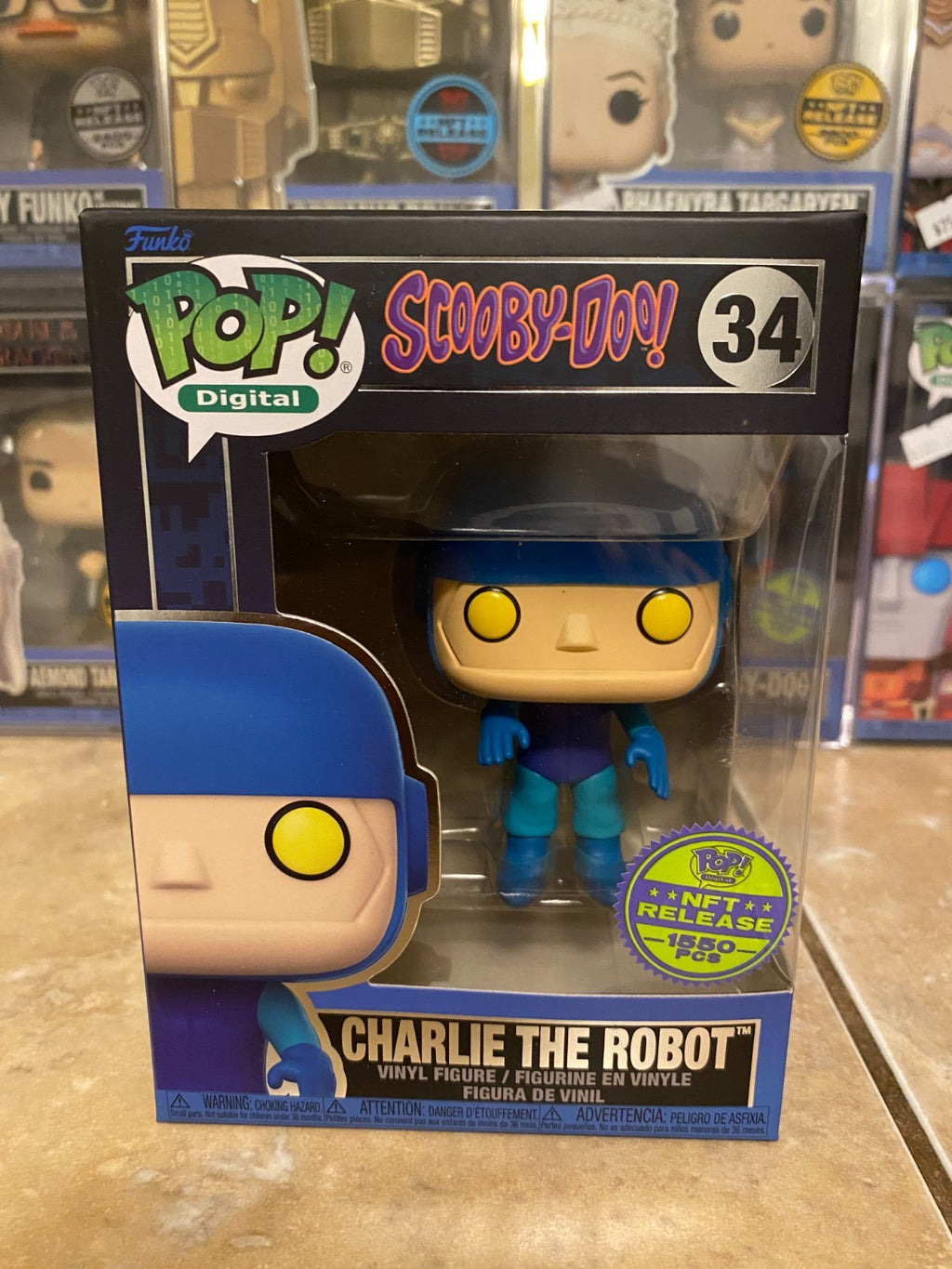 Funko Pop! Vinyl: Scooby-Doo - Charlie the Robot (Digital Pop! Release)