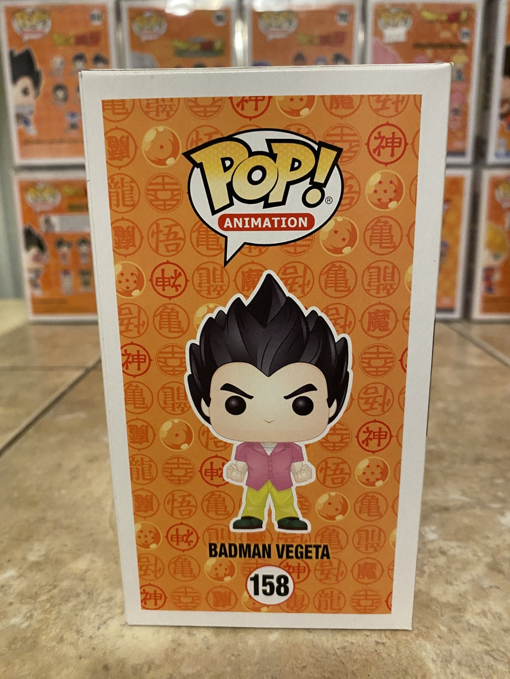 Funko Pop! Animation: Dragon Ball Z - #158 Badman Vegeta w Protector