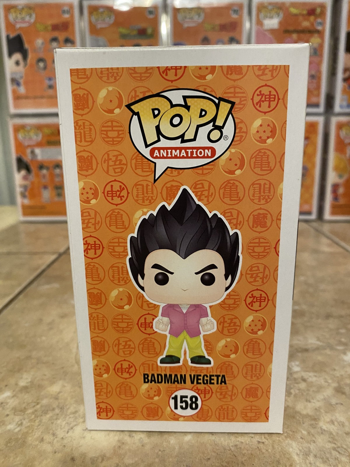 Funko Pop! Animation: Dragon Ball Z - #158 Badman Vegeta w Protector