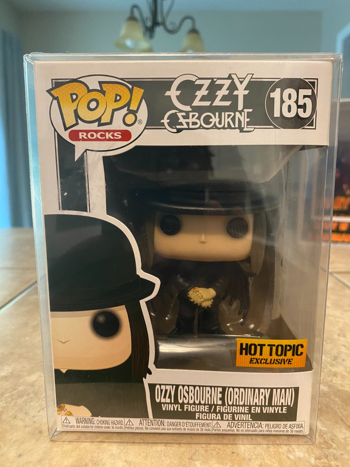 Funko Pop! Vinyl: Ozzy Osbourne (Ordinary Man) - Hot Topic (Exclusive) #185