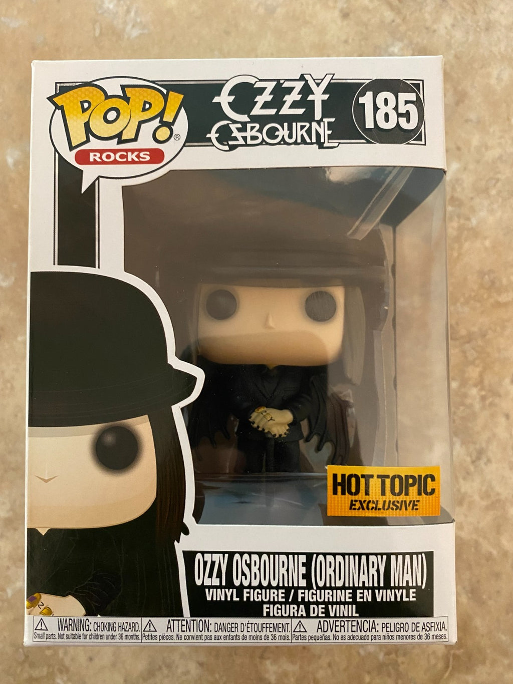 Funko Pop! Vinyl: Ozzy Osbourne (Ordinary Man) - Hot Topic (Exclusive) #185