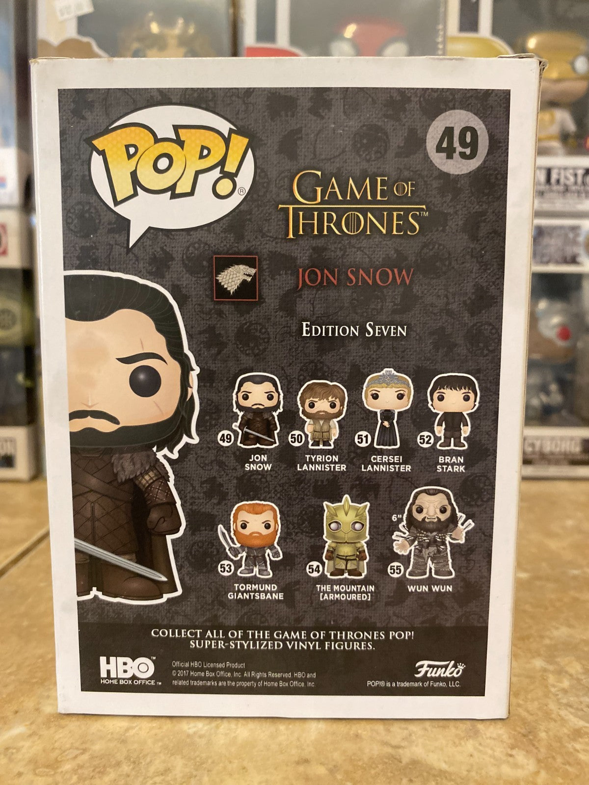 Funko Pop! Vinyl: Game of Thrones - Jon Snow #49