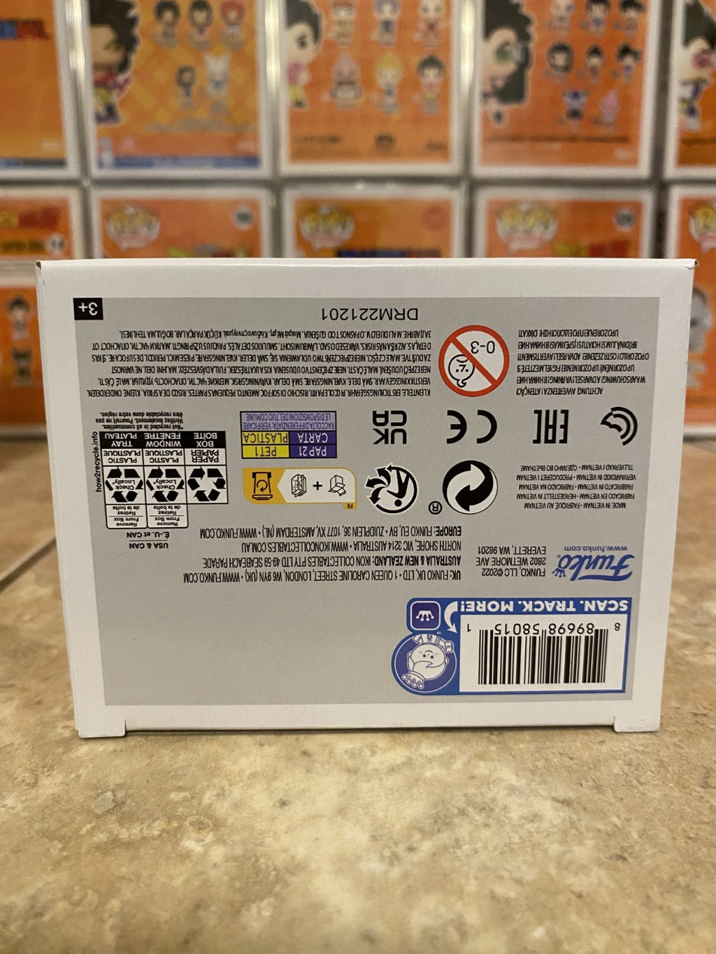 Funko Pop! Dragon Ball Super #1279 Super Saiyan Rose Goku Black w Protector