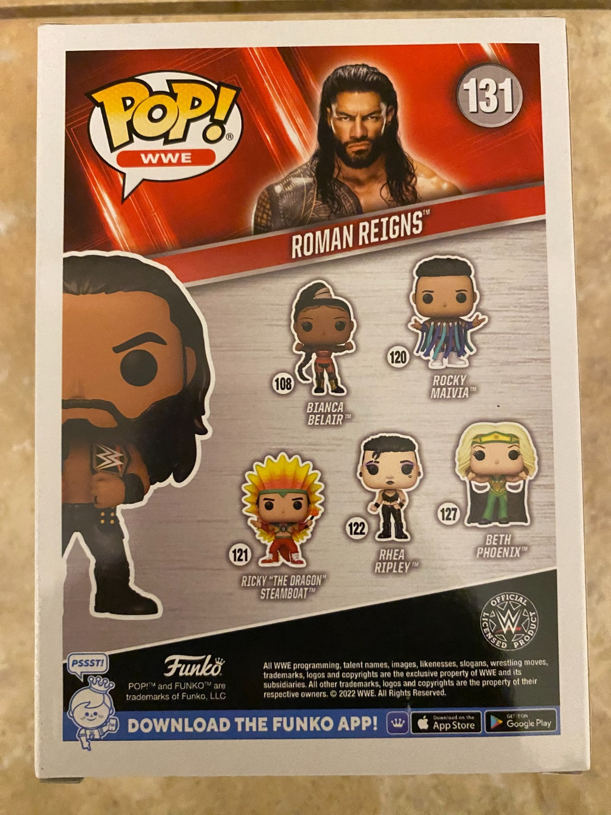Funko Pop! Vinyl: WWE - Roman Reigns #131
