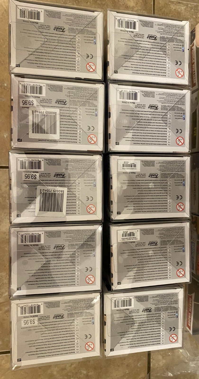 Funko Pop! Stranger Things (Season/Wave #1) Lot of 10 w Protectors