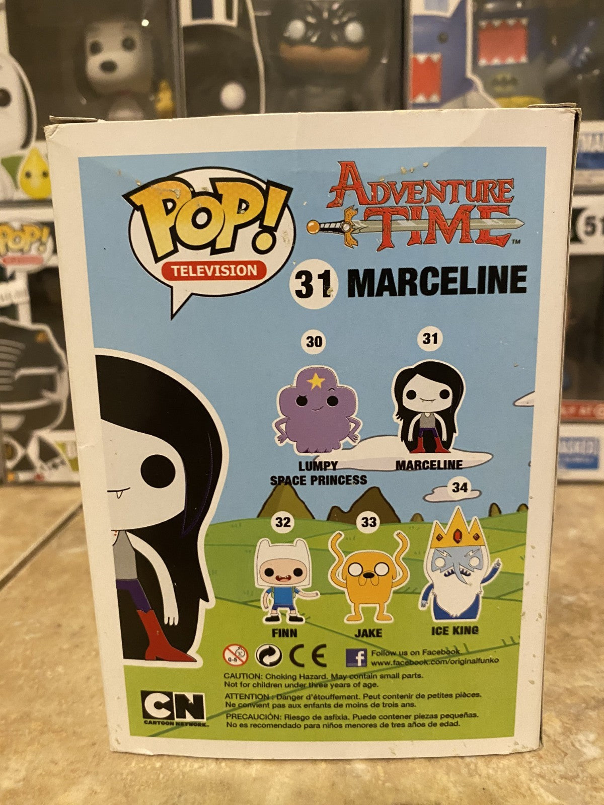 Funko Pop! Vinyl: Adventure Time - Marceline #31 w/Box Protector